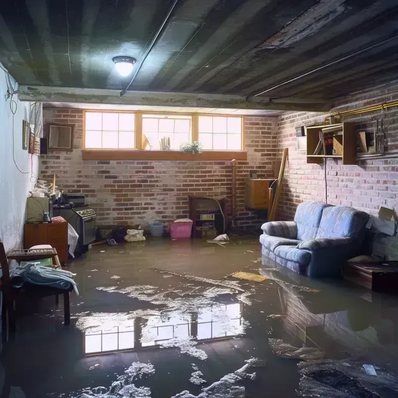 Flooded Basement Cleanup in Londonderry, NH